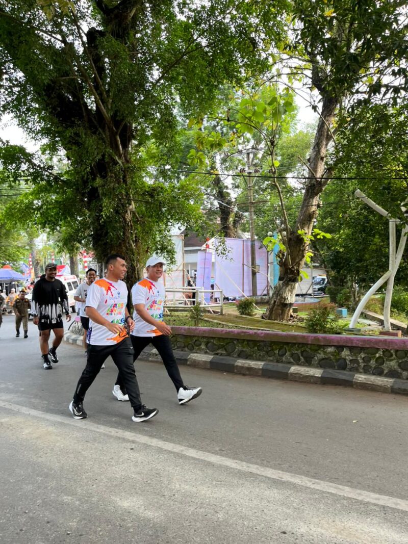 Dandim 1002/HST: Color Run Jadi Momentum Kebersamaan TNI dan Masyarakat