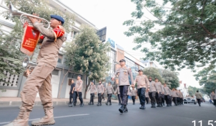 Semangat Juang : Polrestabes Surabaya Kenang Peran Polisi dalam Pertempuran 1945