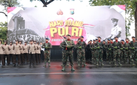 Hari Juang Polri Akan Digelar di Surabaya Kapolri Pimpin Upacara Diikuti Selurah Jajaran Polda se Indonesia