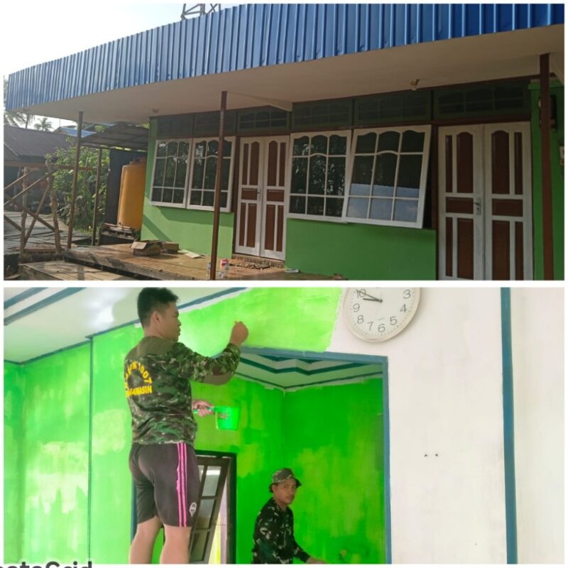 Renovasi Musala Mulai Tampak di Kuin Kecil, Kelurahan Mantuil