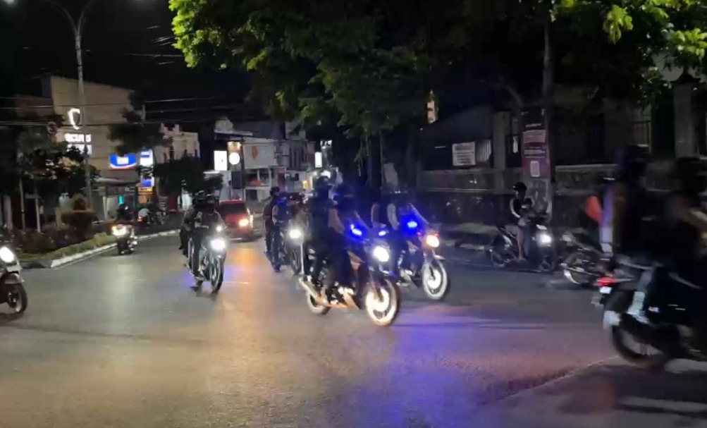Cooling System: Polresta Malang Kota Patroli KRYD Sinergi Lintas Instansi Jaga Kondusifitas Pascademo