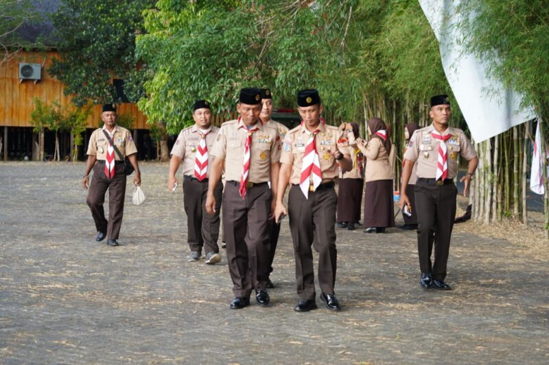 Jaring Generasi Emas, Paban 3 Sterad Buka Perkemahan Saka Wira Kartika di Kalimantan Selatan