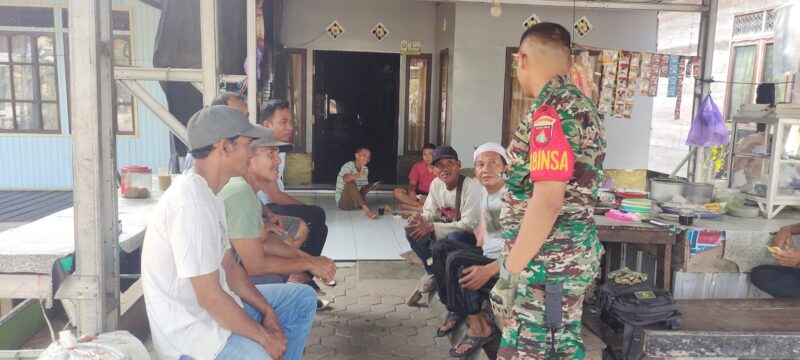 Pemuda Desa, Garda Terdepan! Babinsa Dorong Peran Aktif Jaga Lingkungan