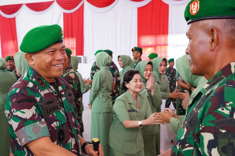 Pangdam XXII/Tambun Bungai: Kenaikan Pangkat Bukan Hadiah, Tapi Penghargaan atas Dedikasi dan Prestasi