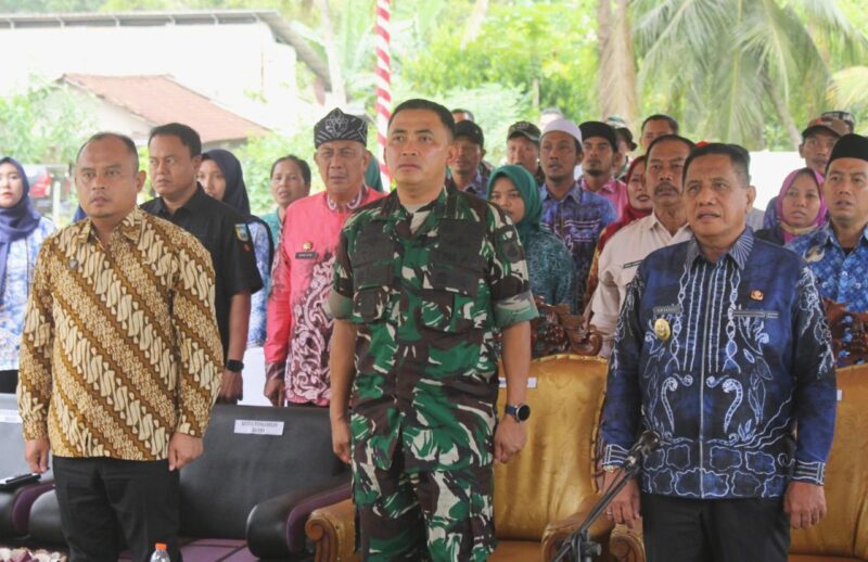 Bersama Jajaran Forkopimda Tala Dandim 1009/Tla Melaksanakan Ground Breaking Pembangunan Fisik Koperasi Merah Putih