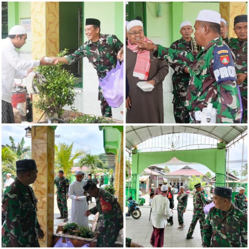 Kodim 1002/HST Hadirkan Kebersamaan Lewat Program Jumat Berkah