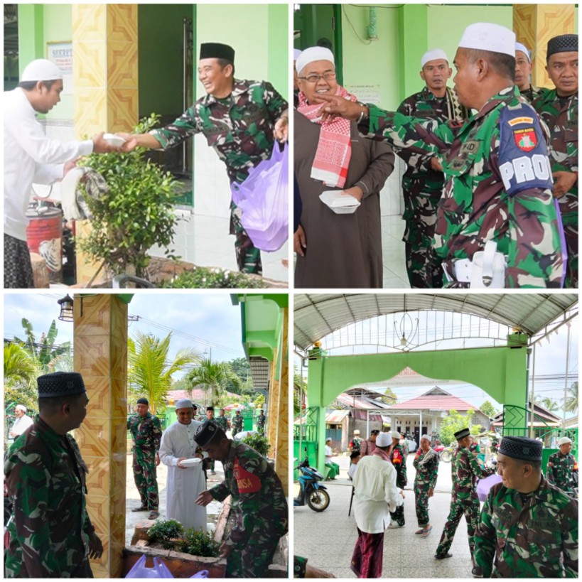 Kodim 1002/HST Hadirkan Kebersamaan Lewat Program Jumat Berkah