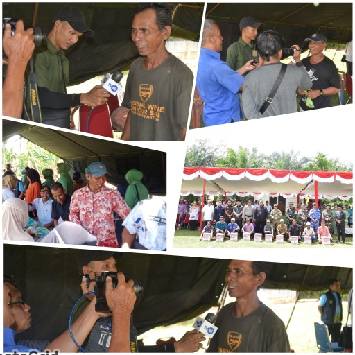 Ucapan Terima Kasih Warga Kepada TNI Dengan Adanya TMMD Regtas ke-126 Kodim 1208/Sambas
