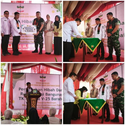 Kodim 1002/HST dan Pemkab HST Bersatu Majukan Pendidikan Anak Usia Dini