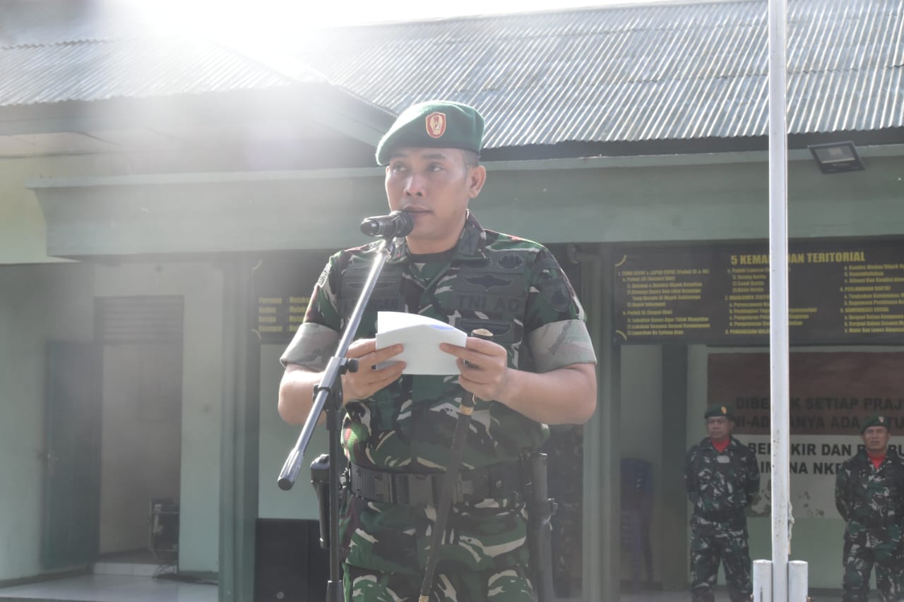 Lewat Dandim 1002/HST KASAD, Tekankan Percepatan Program dan Penguatan Karakter Prajurit