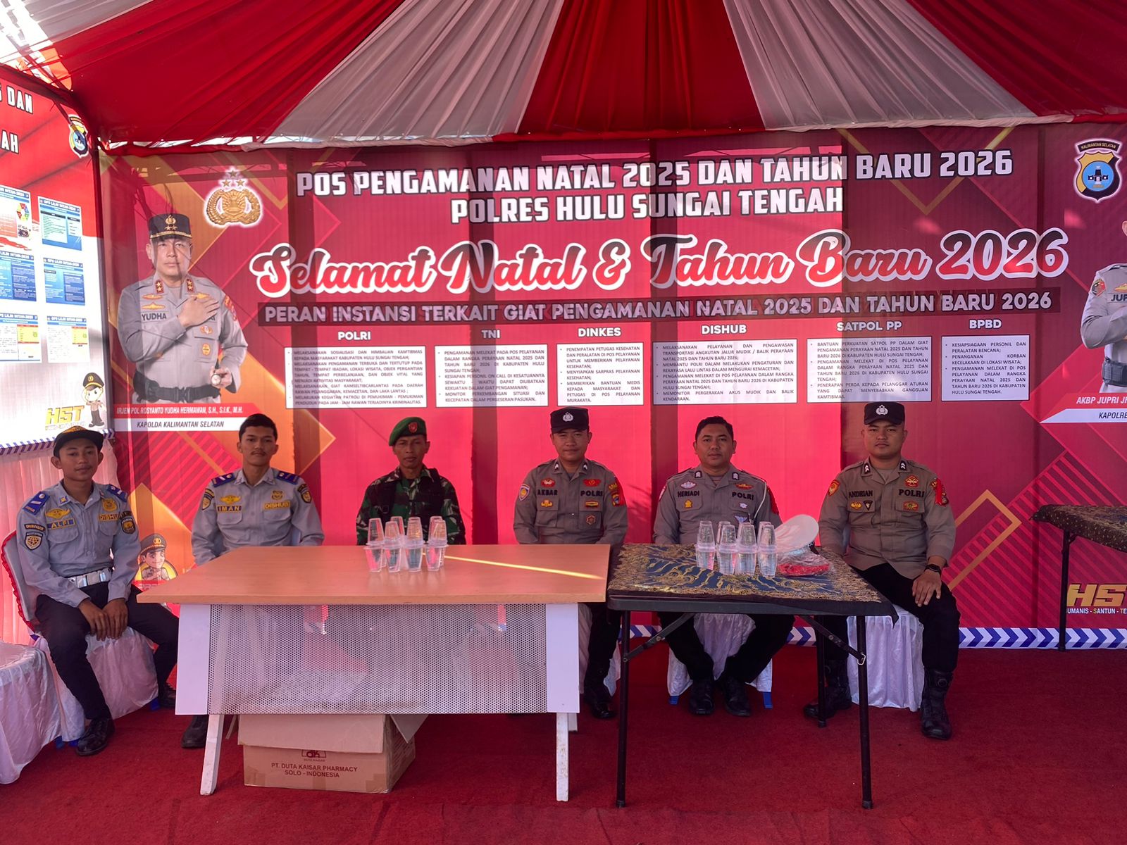 Kodim 1002/HST Pastikan Keamanan Nataru dengan Penempatan Personel di Lapangan