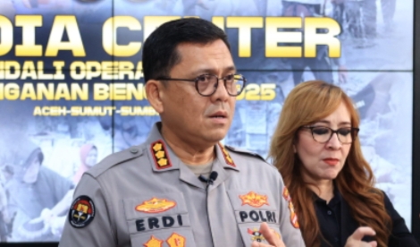 Polri Distribusi Bantuan Polri Capai 159 Ton, 12 Ribu Personel Dikerahkan