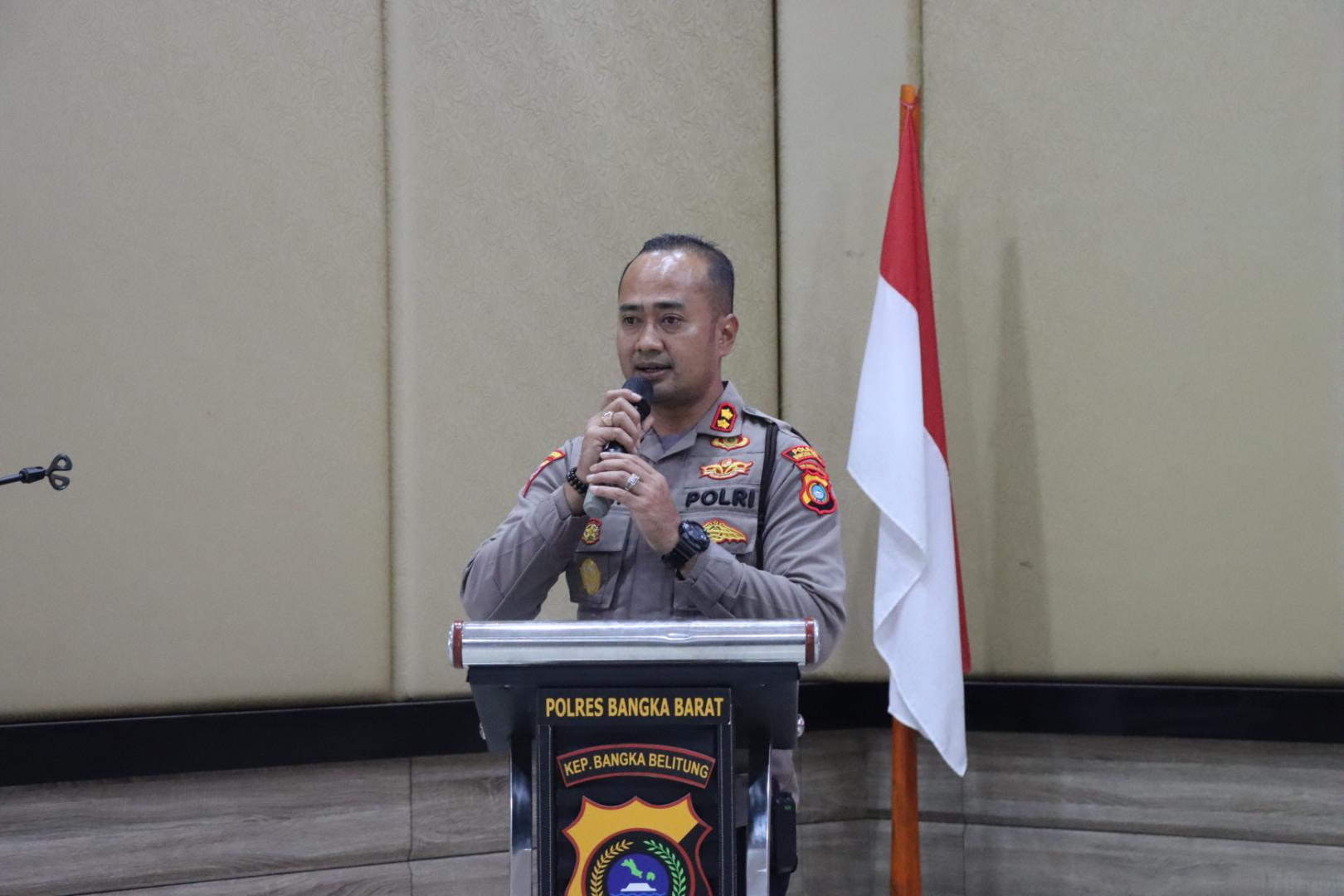 Kapolres Bangka Barat AKBP Pradana Aditya Nugraha S.H.,S.I.K., Akan menyelidiki Informasi mengenai Herpan dan Bakti