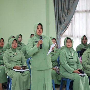 Seluruh Personel Dan Persit Kodim 1009/Tanah Laut Menerima Sosialisasi Program ASABRI