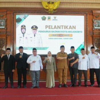 WALKOT ITA LANTIK PENGURUS BAZNAS KOTA MOJOKERTO 2026-2031 TEKANKAN INTEGRITAS DAN PROFESIONALISME.